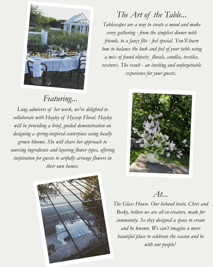 Spring at the Glass House - Spring Sweet
