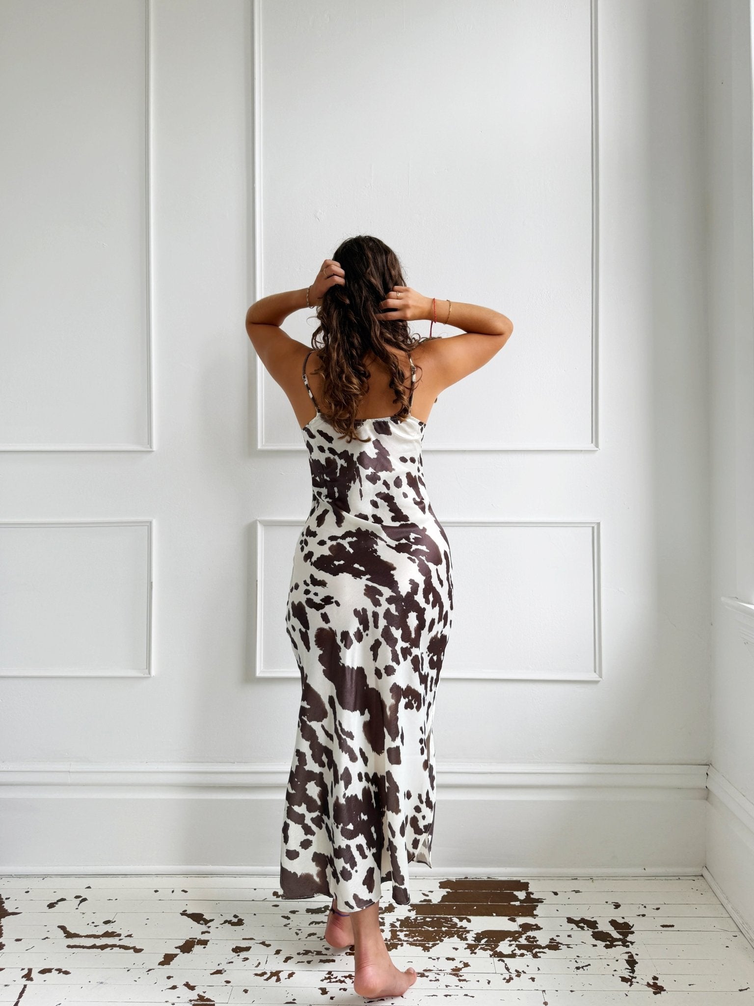 Square Neck Slip Dress - Spring Sweet