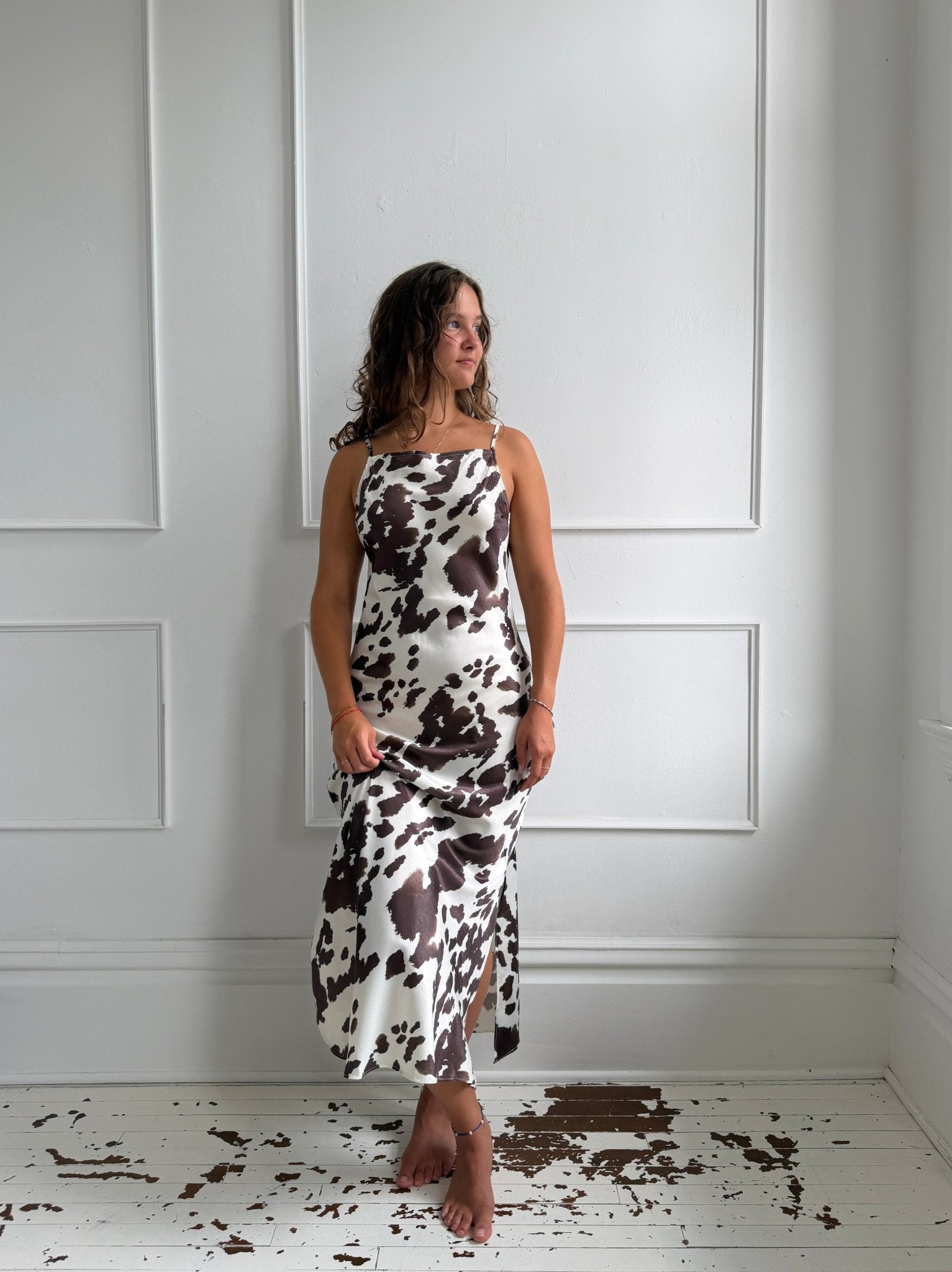 Square Neck Slip Dress - Spring Sweet