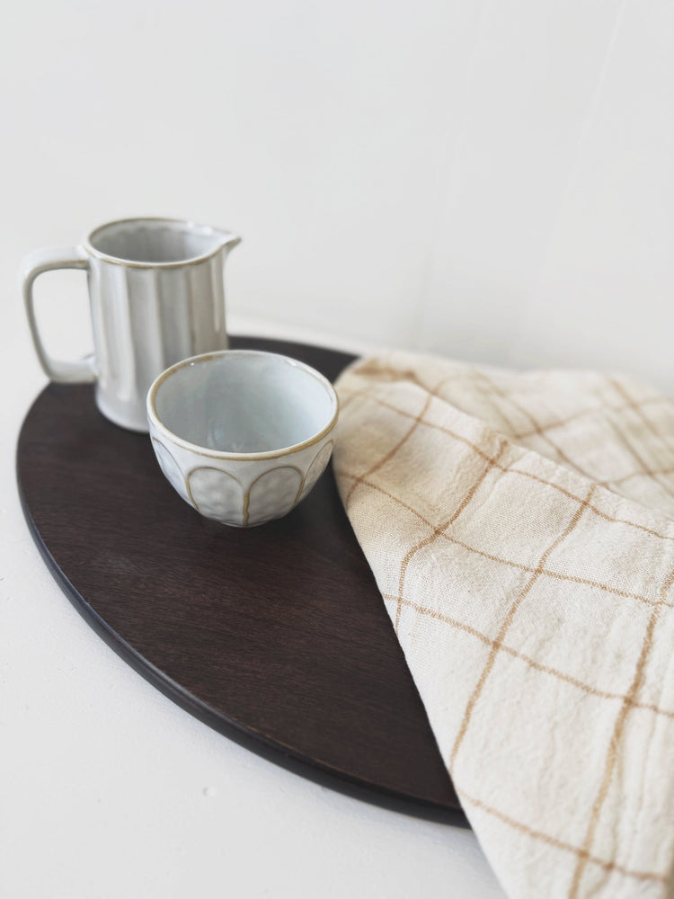 Stoneware Ribbed Creamer Pitcher - Spring Sweet