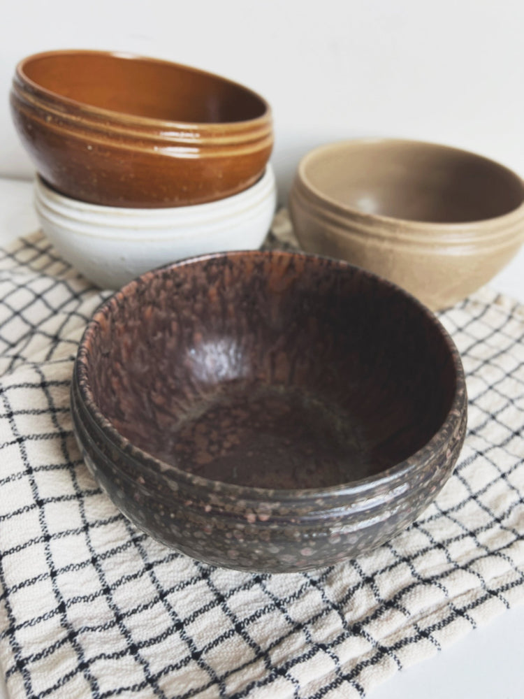 Stoneware Vintage Reproduction Bowl - Spring Sweet