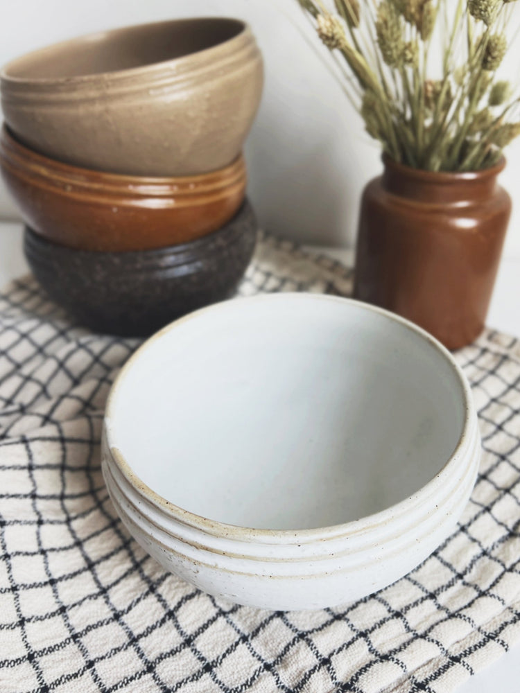 Stoneware Vintage Reproduction Bowl - Spring Sweet