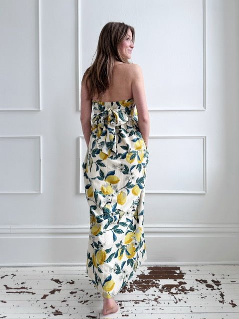Strapless Maxi Dress w/ Bow Back - Spring Sweet