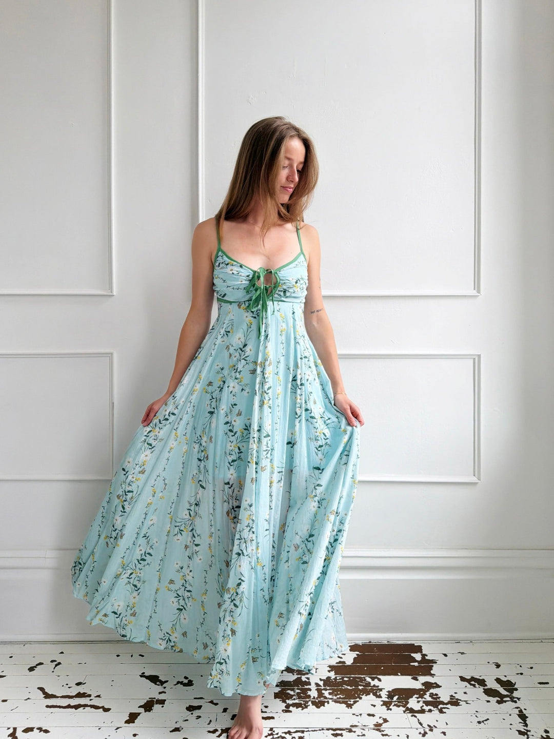 Strappy Tie Floral Dress - Spring Sweet