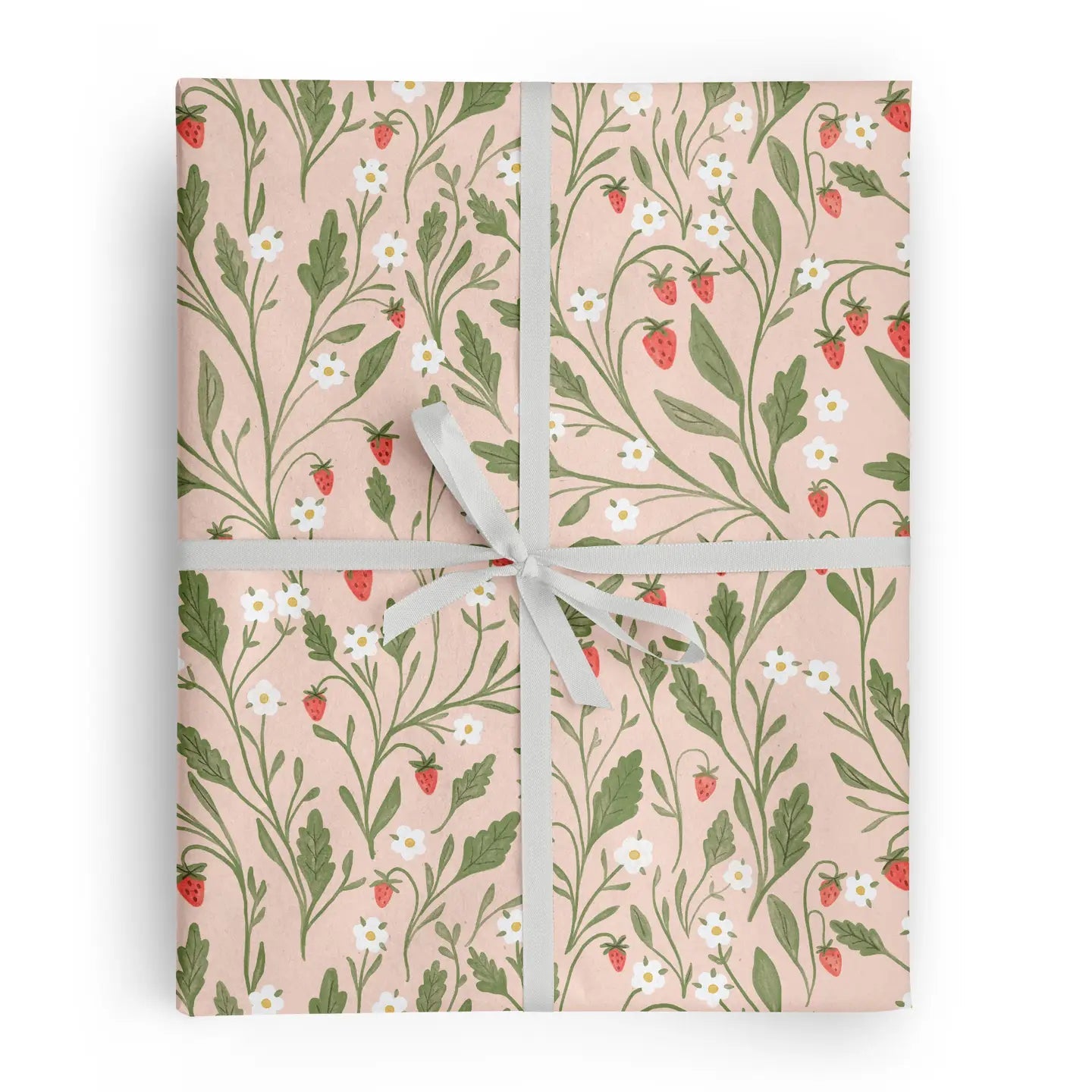 Strawberry Fields Gift Wrap - Spring Sweet