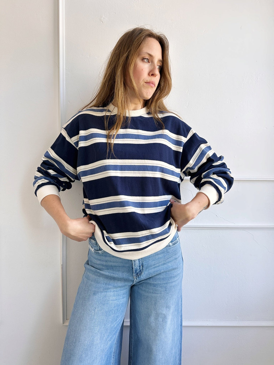 Stripe Pullover - Spring Sweet
