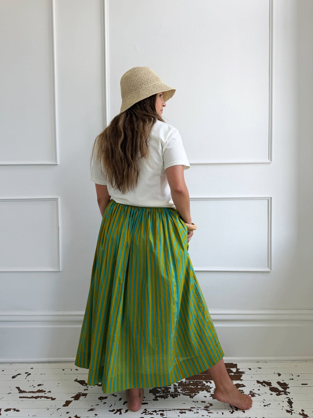 Stripe Skirt w/ Tie Waist - Spring Sweet