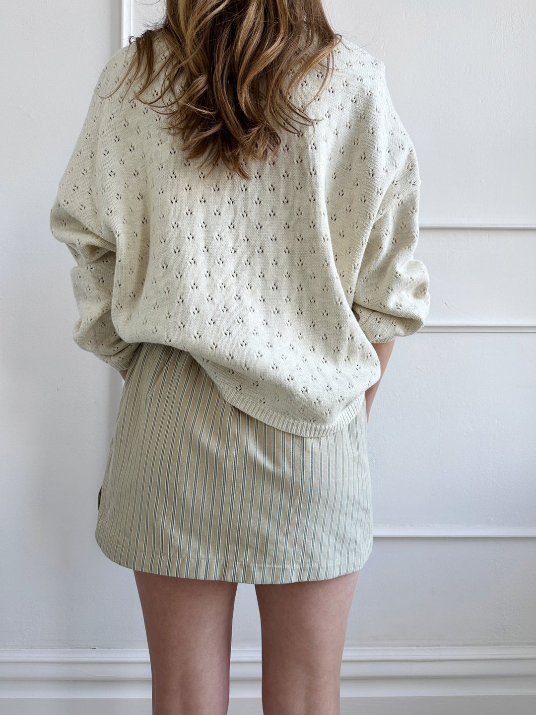 Striped Boxer Skirt - Spring Sweet