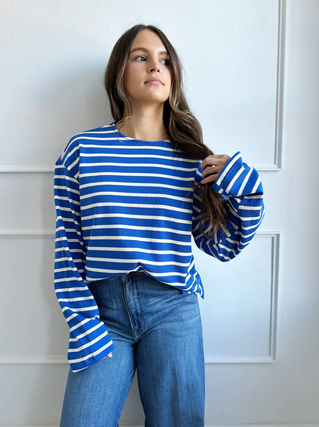 Striped Long Sleeve Top - Spring Sweet