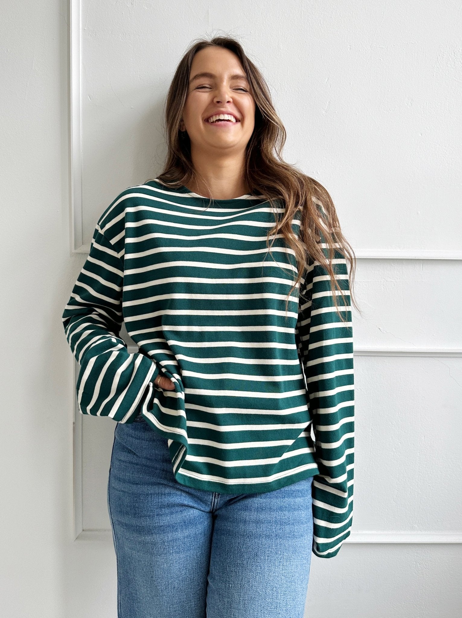 Striped Long Sleeve Top - Spring Sweet