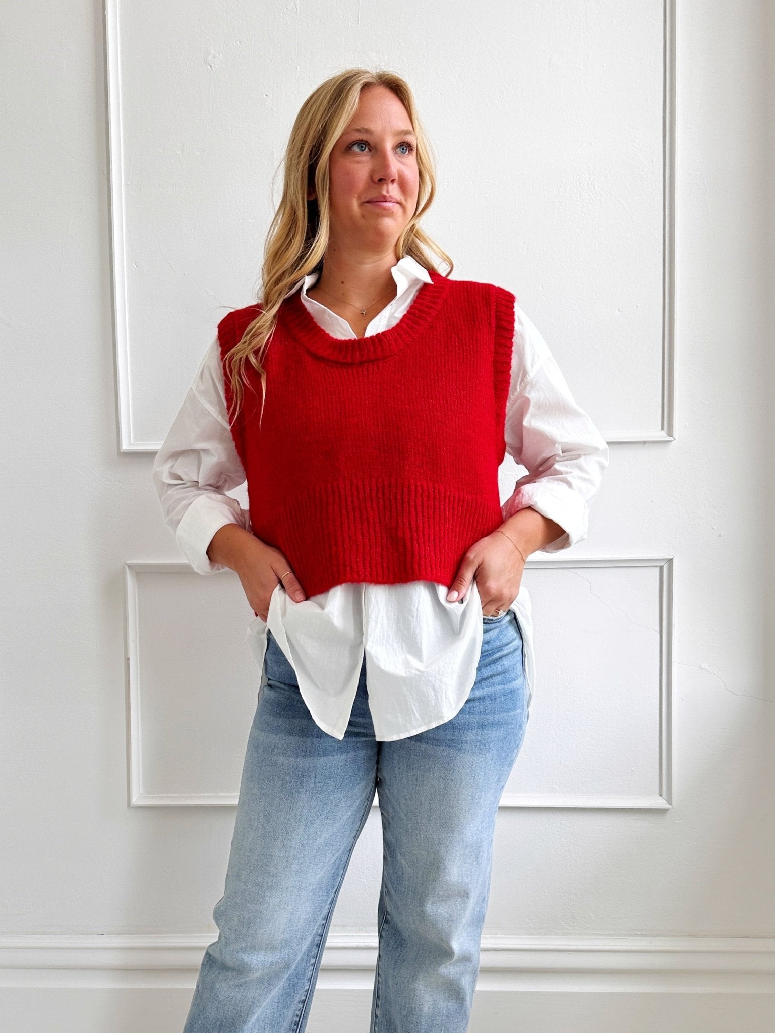 Sweater Vest - Spring Sweet