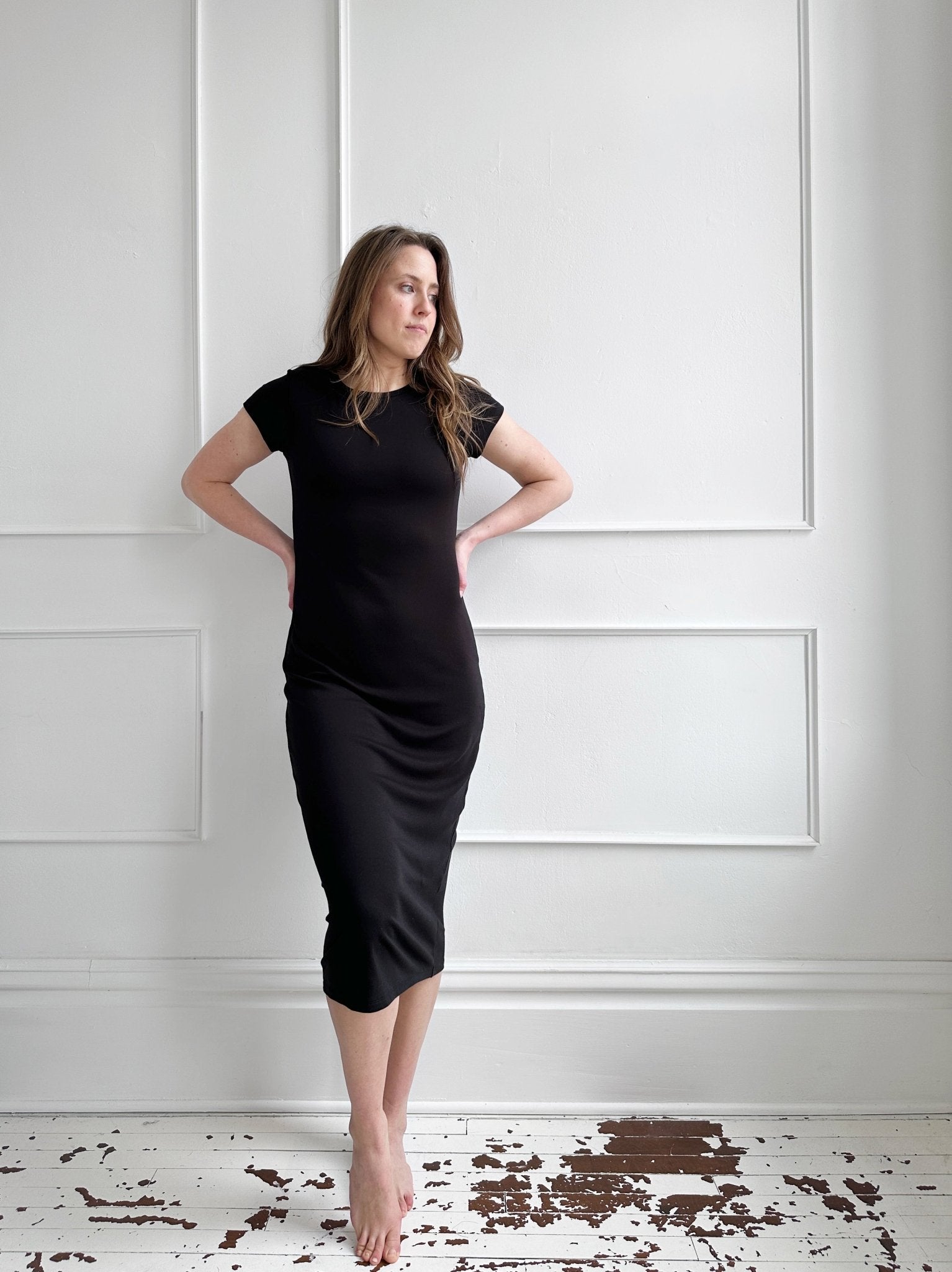 T-Shirt Midi Dress - Spring Sweet
