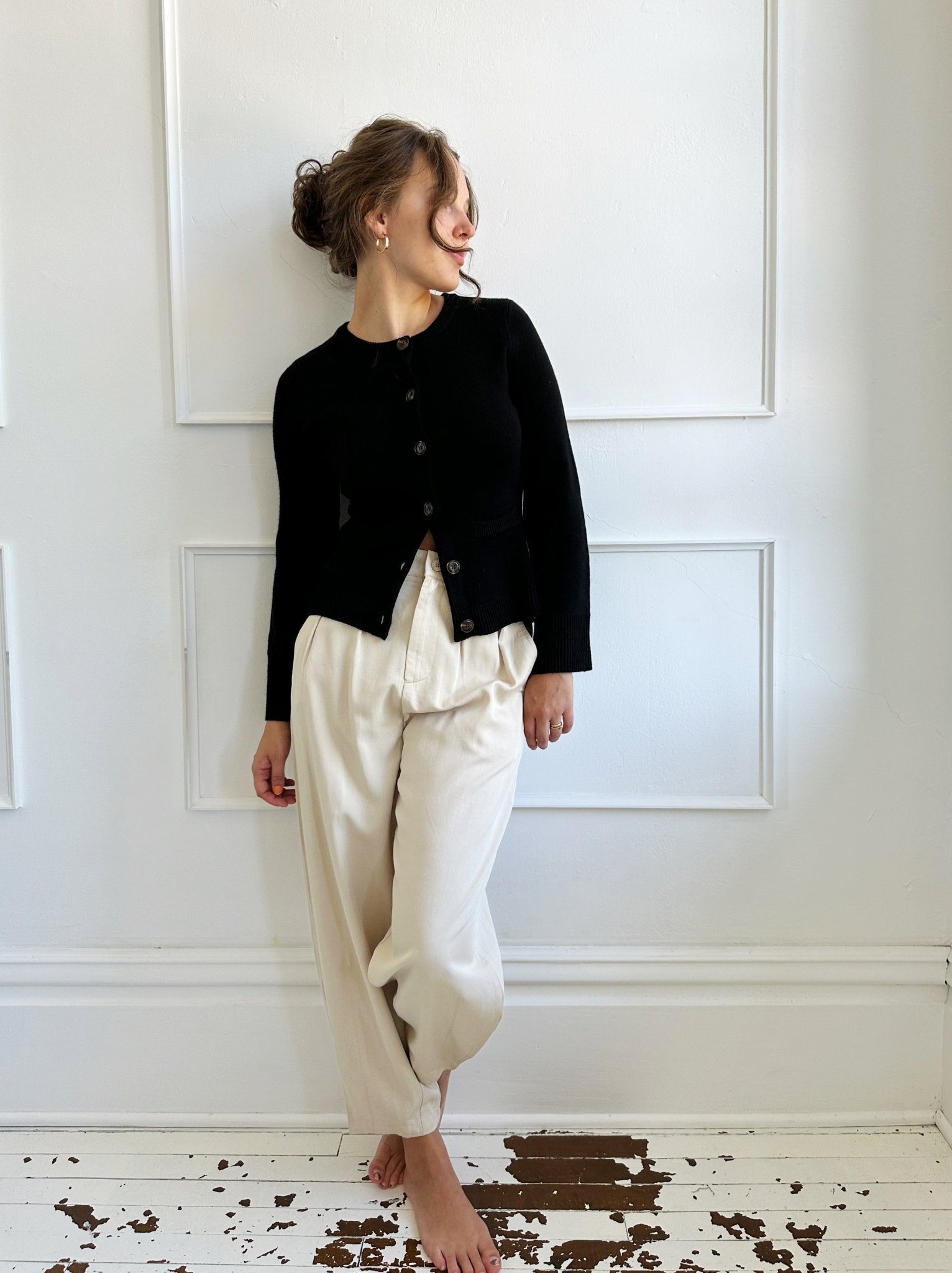 Tencel Straight Leg Pants - Spring Sweet