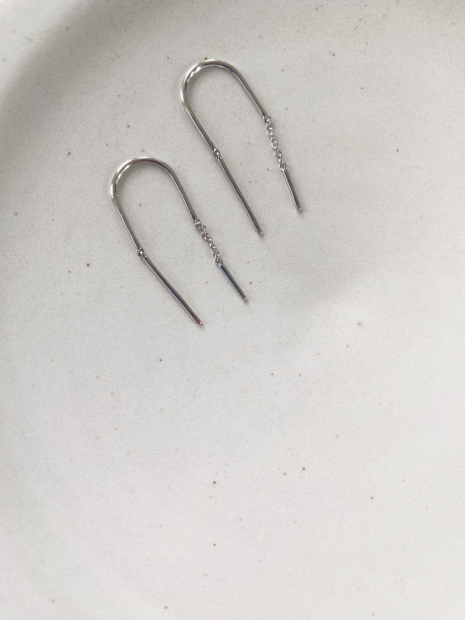 Threader Duo Earring, Plated - Spring Sweet