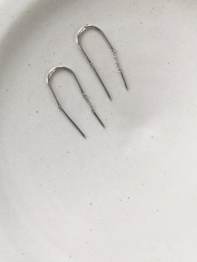 Threader Duo Earring, Plated - Spring Sweet