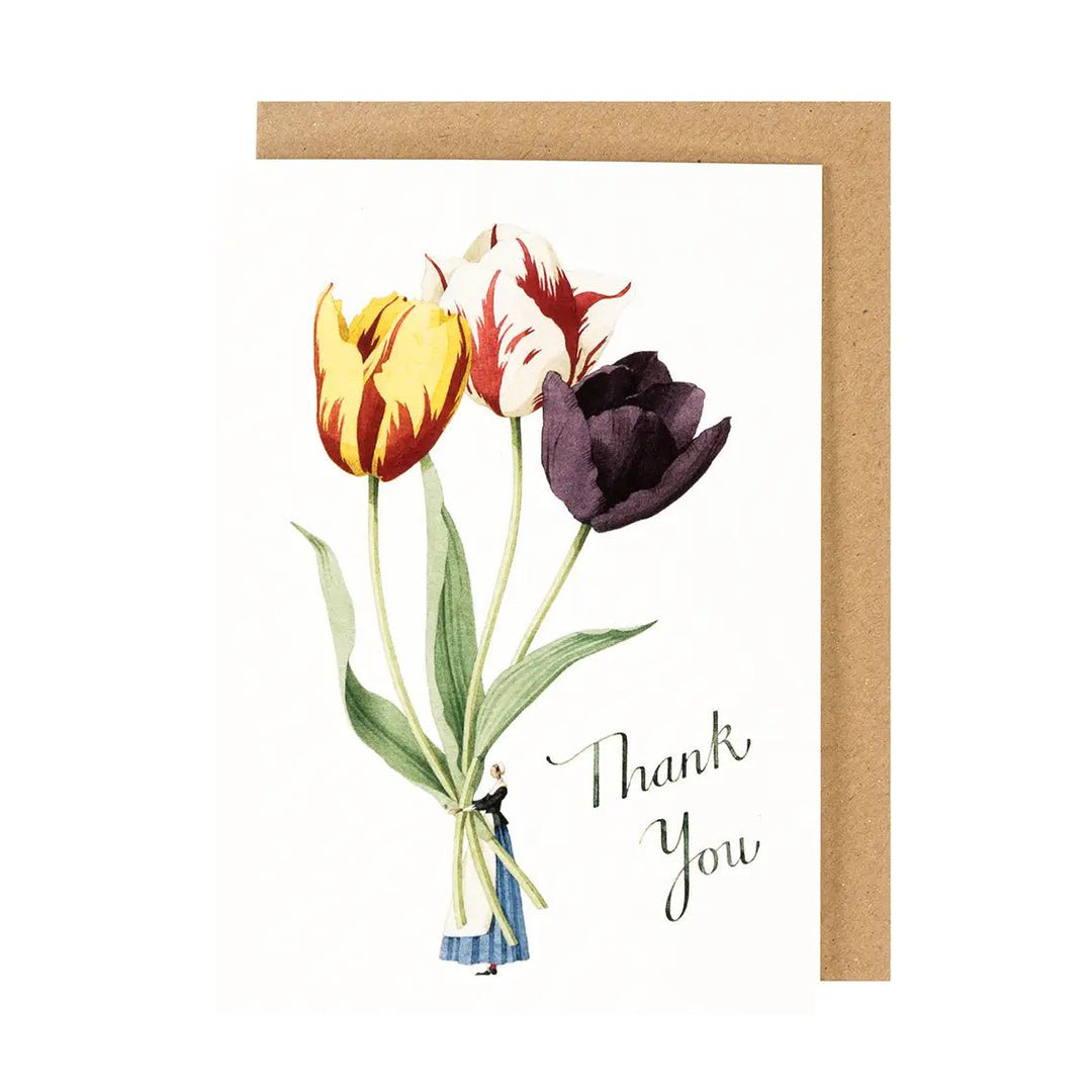 Tulips Thank You Card - Spring Sweet