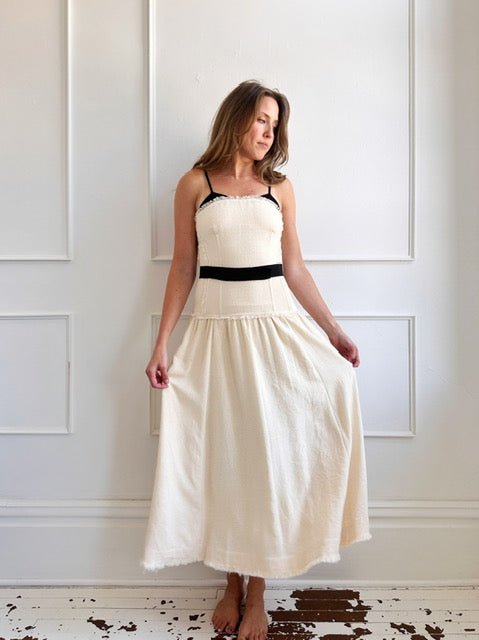 Tweed Midi Dress - Spring Sweet