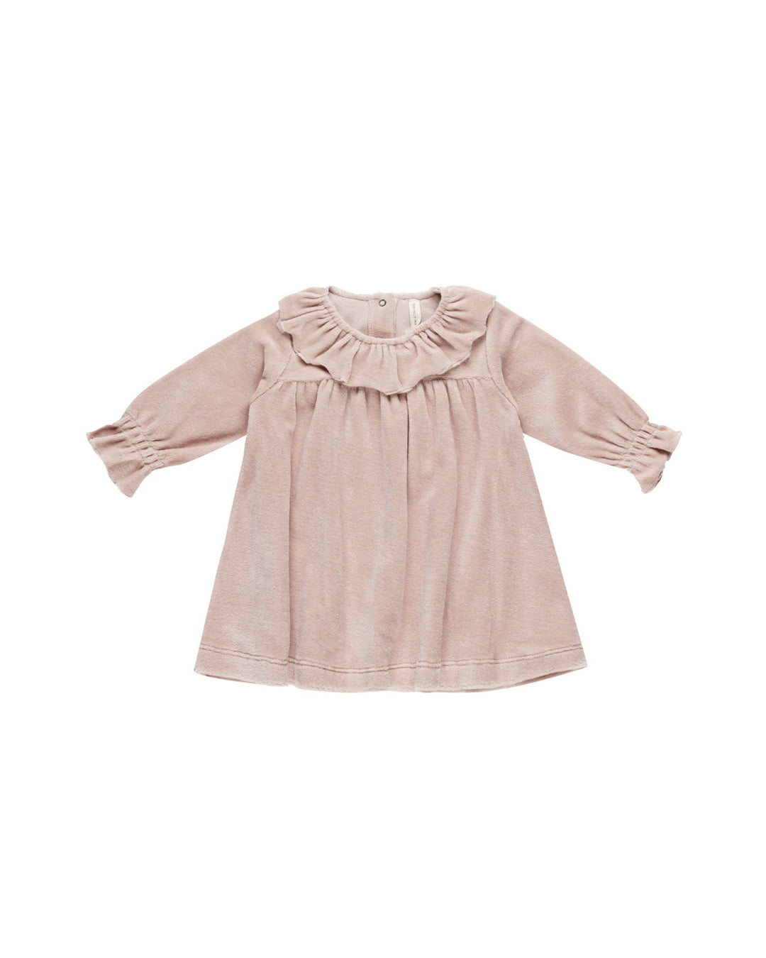 Velour Baby Dress - Spring Sweet