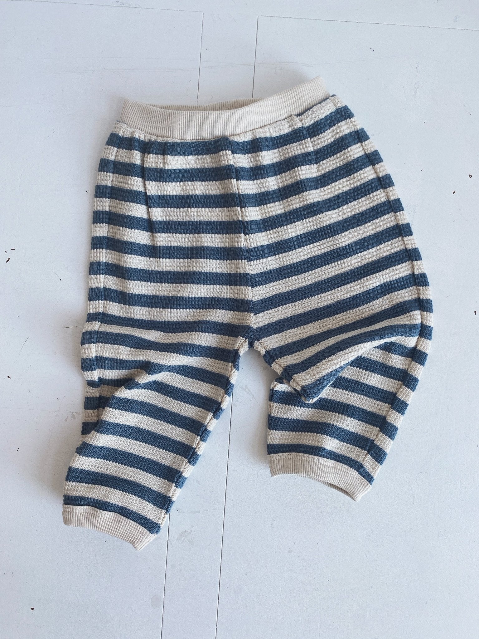Waffle Slouch Pants - Spring Sweet