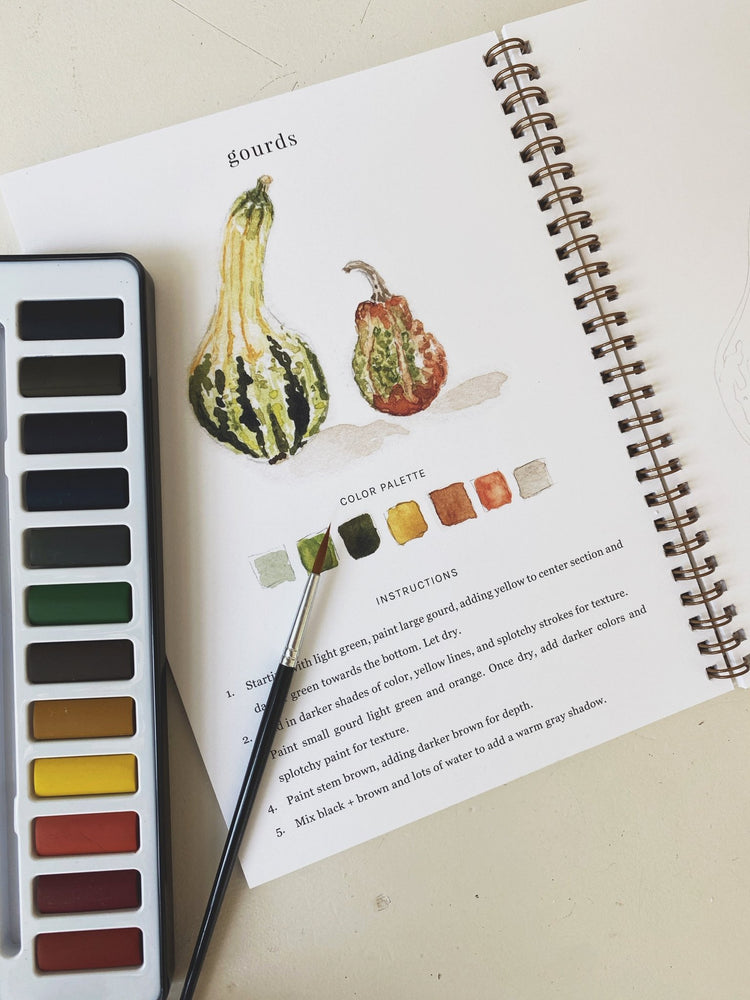Watercolor Workbook - Spring Sweet