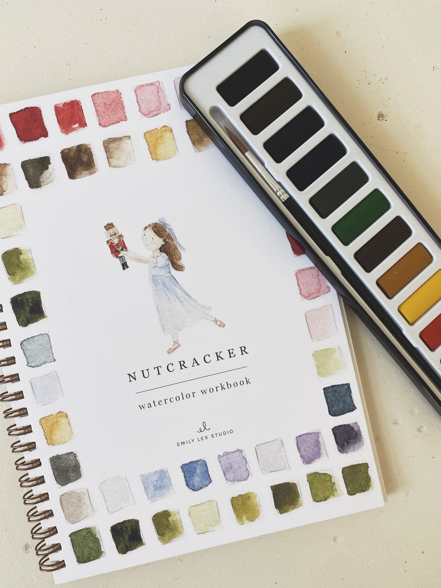 Watercolor Workbook - Spring Sweet