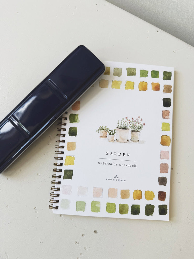 Watercolor Workbook - Spring Sweet
