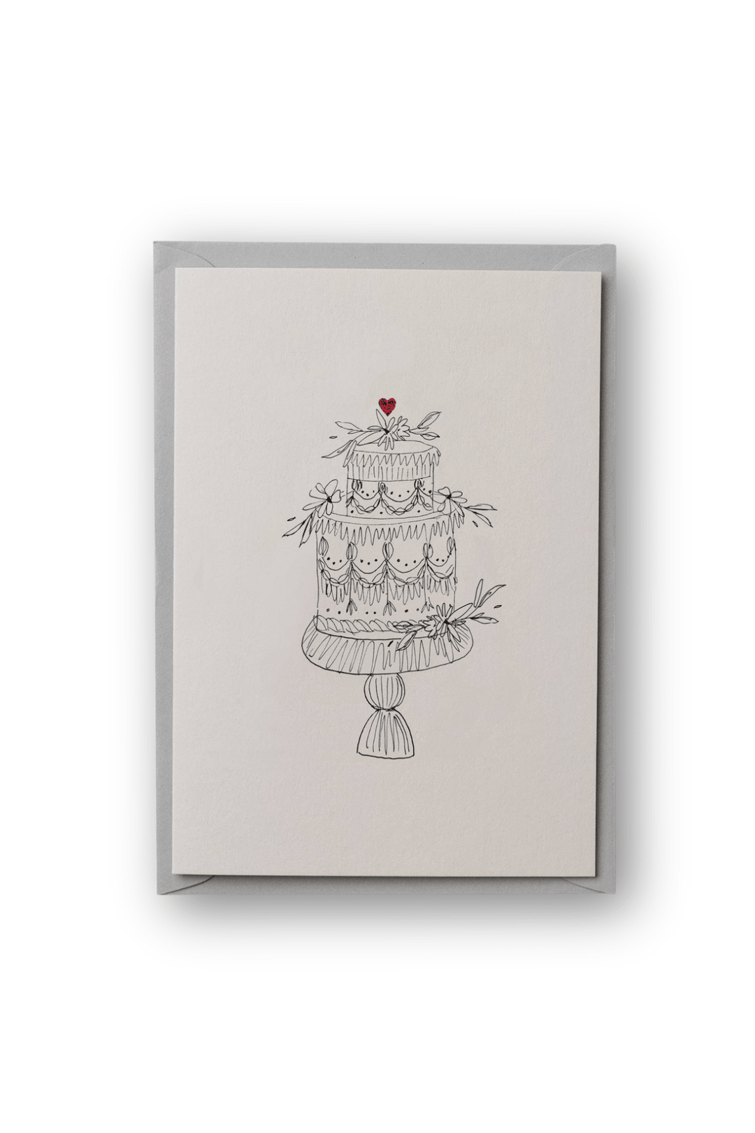 Wedding Cake Card - Spring Sweet