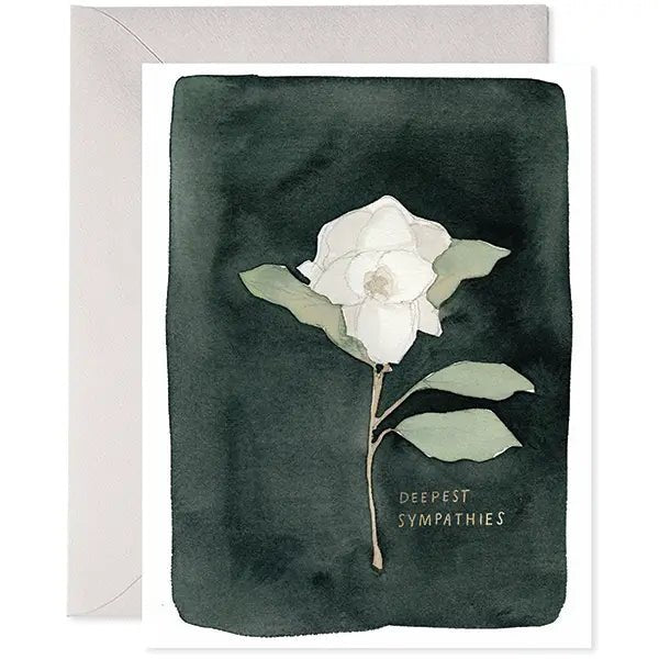 White Flower Card - Spring Sweet