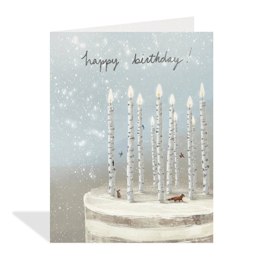 Winter Birthday Card - Spring Sweet