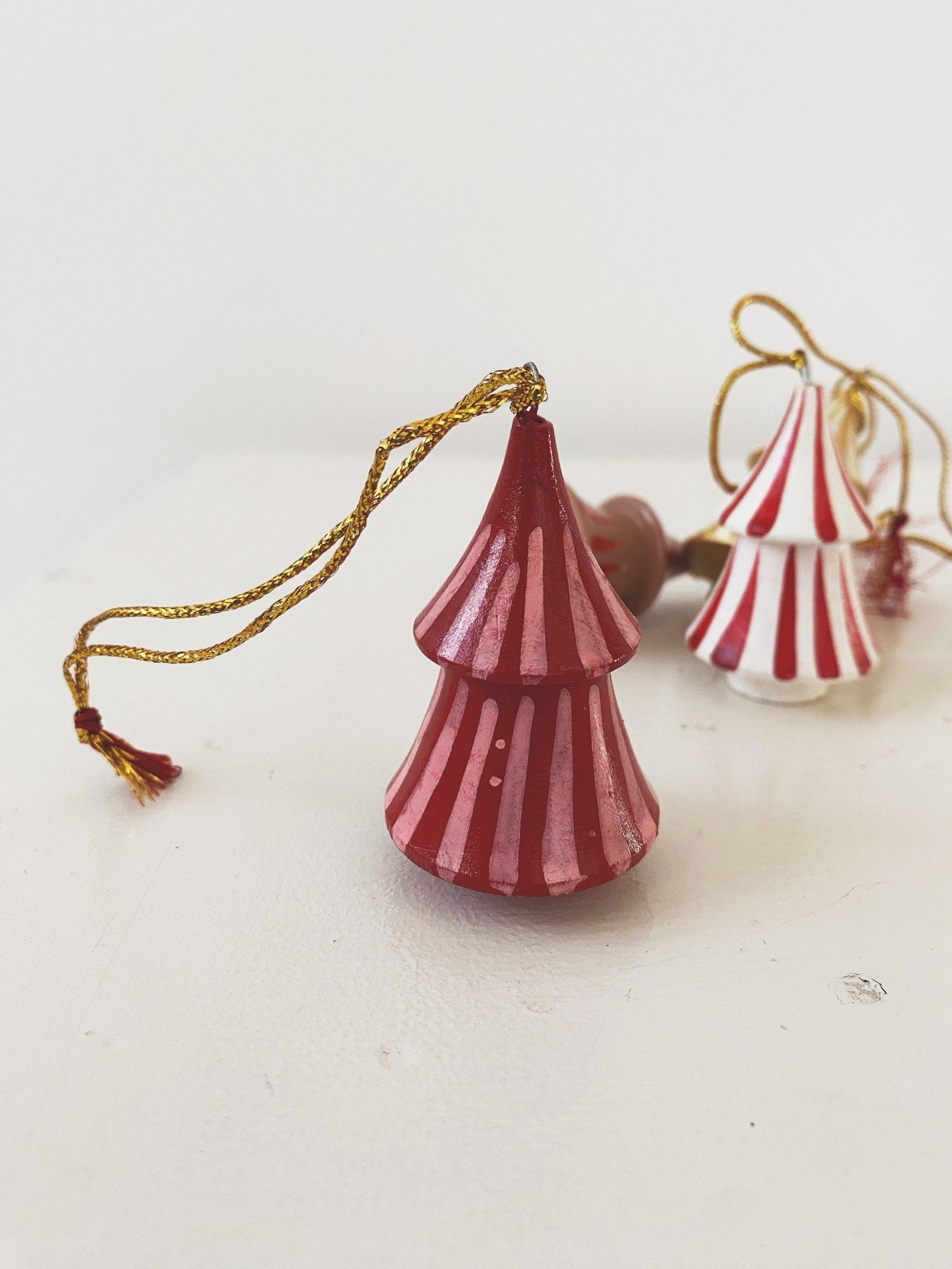 Wood Tree Ornament - Spring Sweet