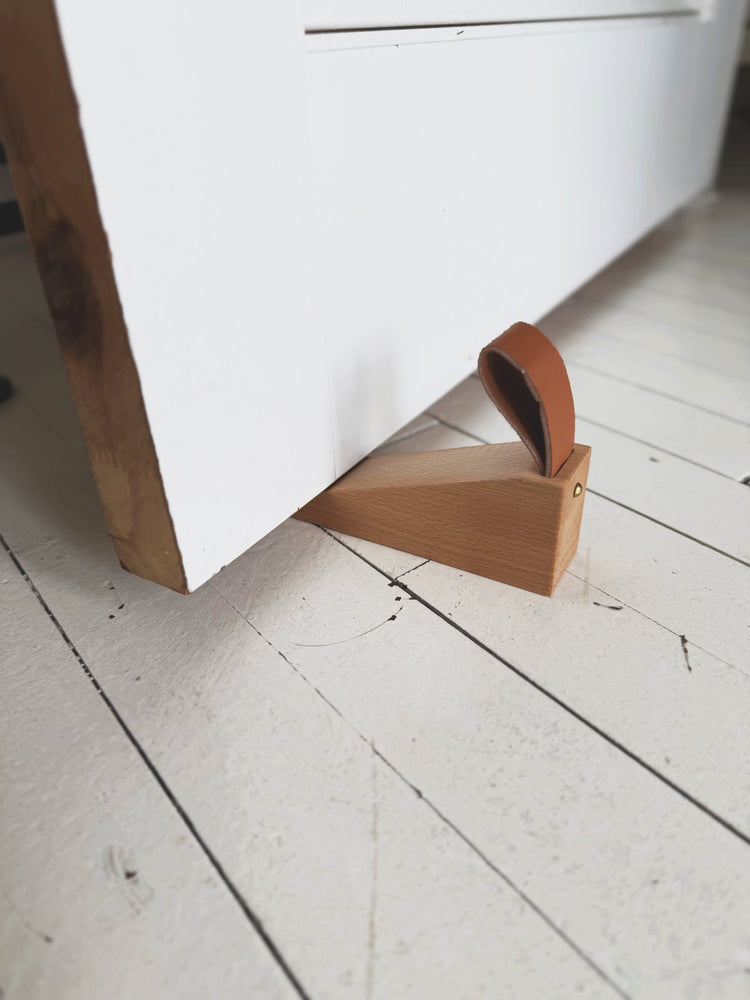Wooden Door Stop - Spring Sweet