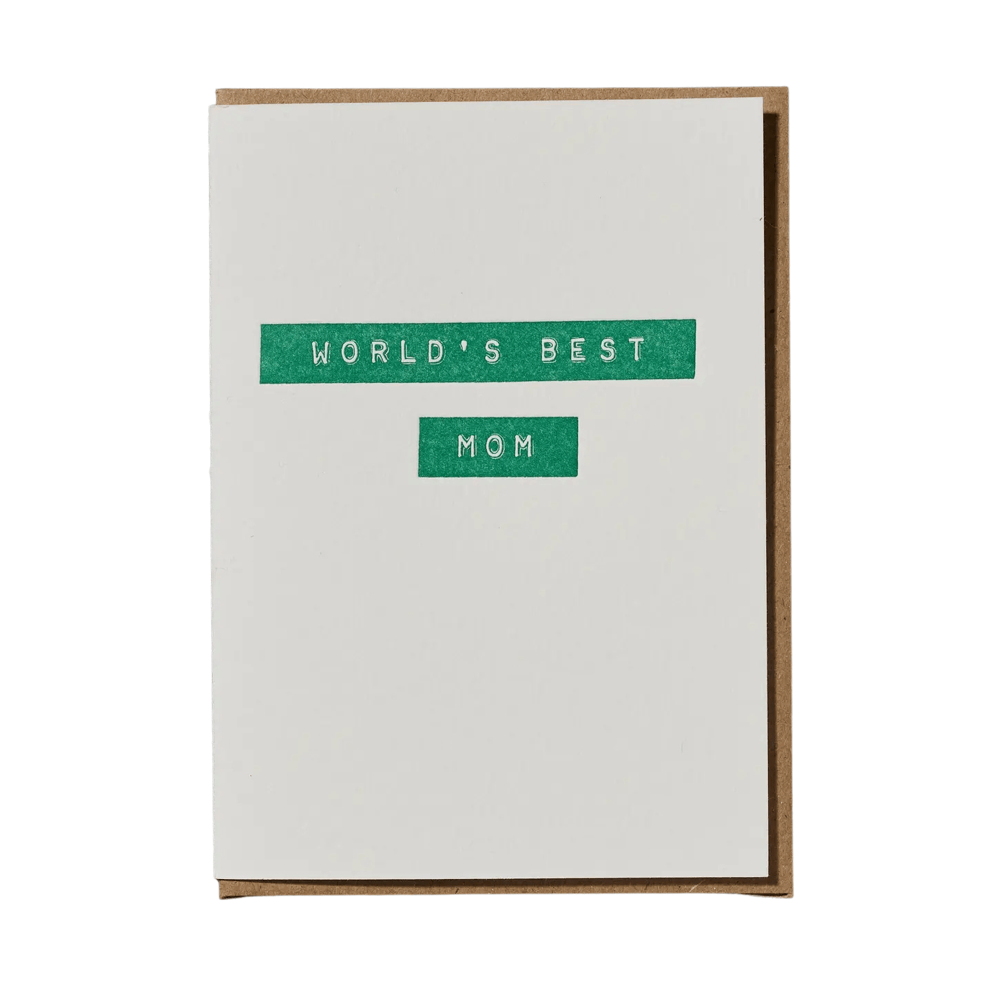 World's Best Mom Card - Spring Sweet