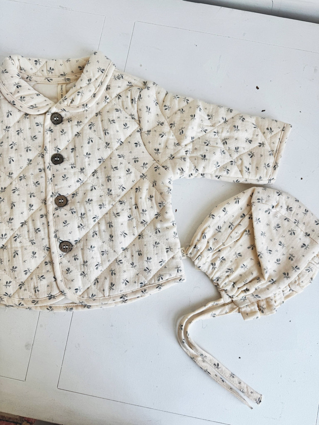 Woven Ruffle Bonnet - Spring Sweet