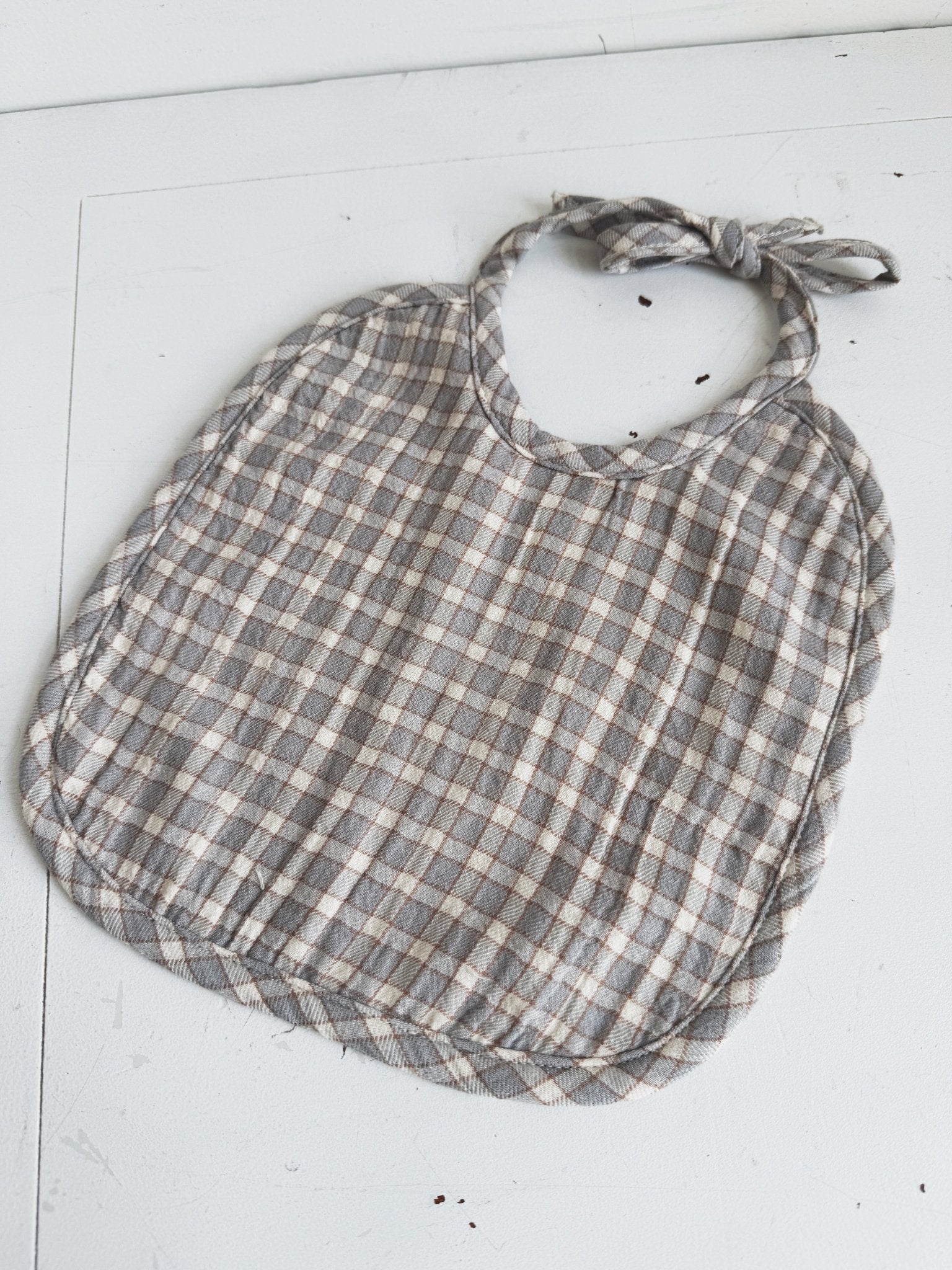 Woven Tie Bib - Spring Sweet