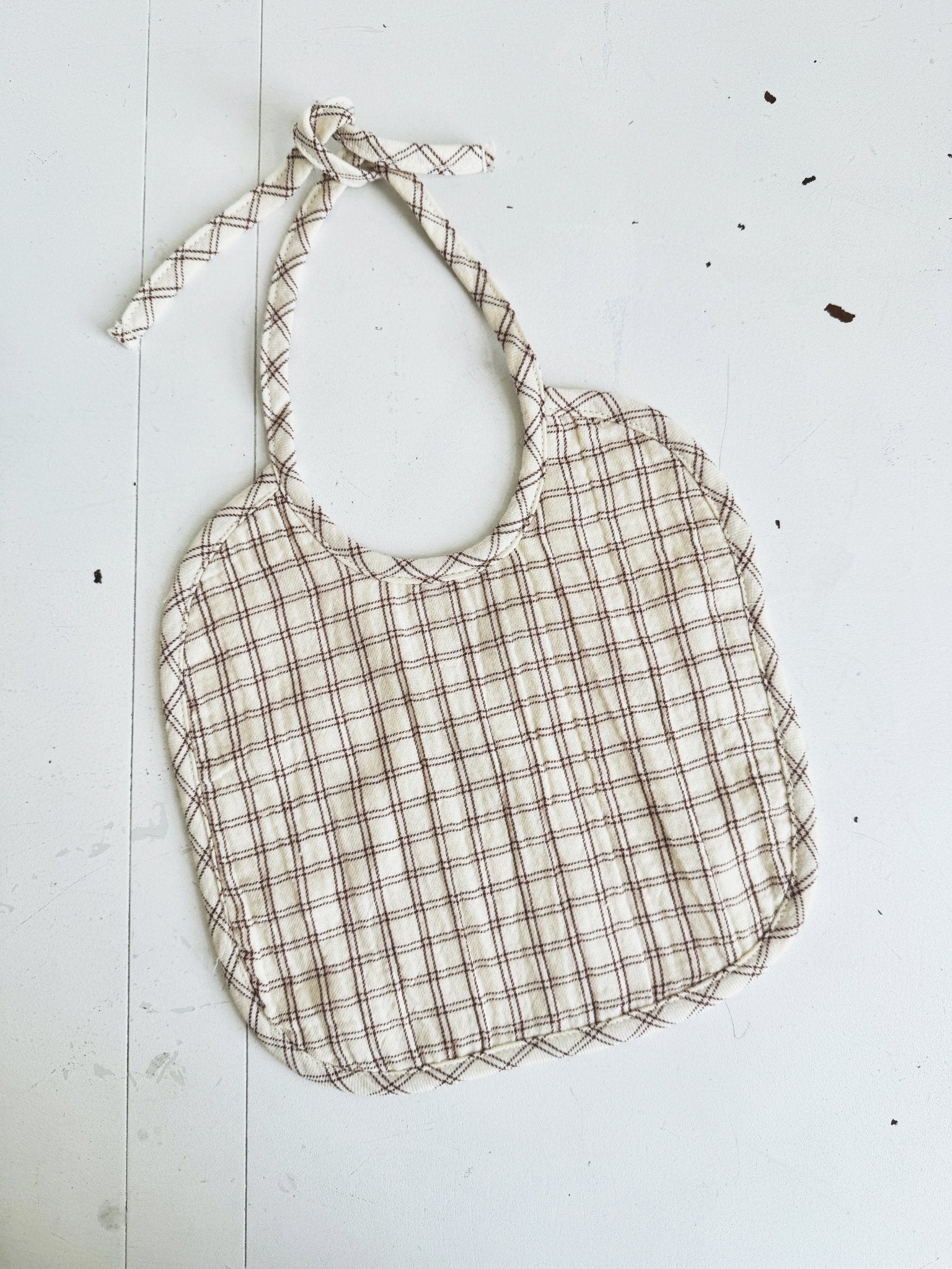 Woven Tie Bib - Spring Sweet