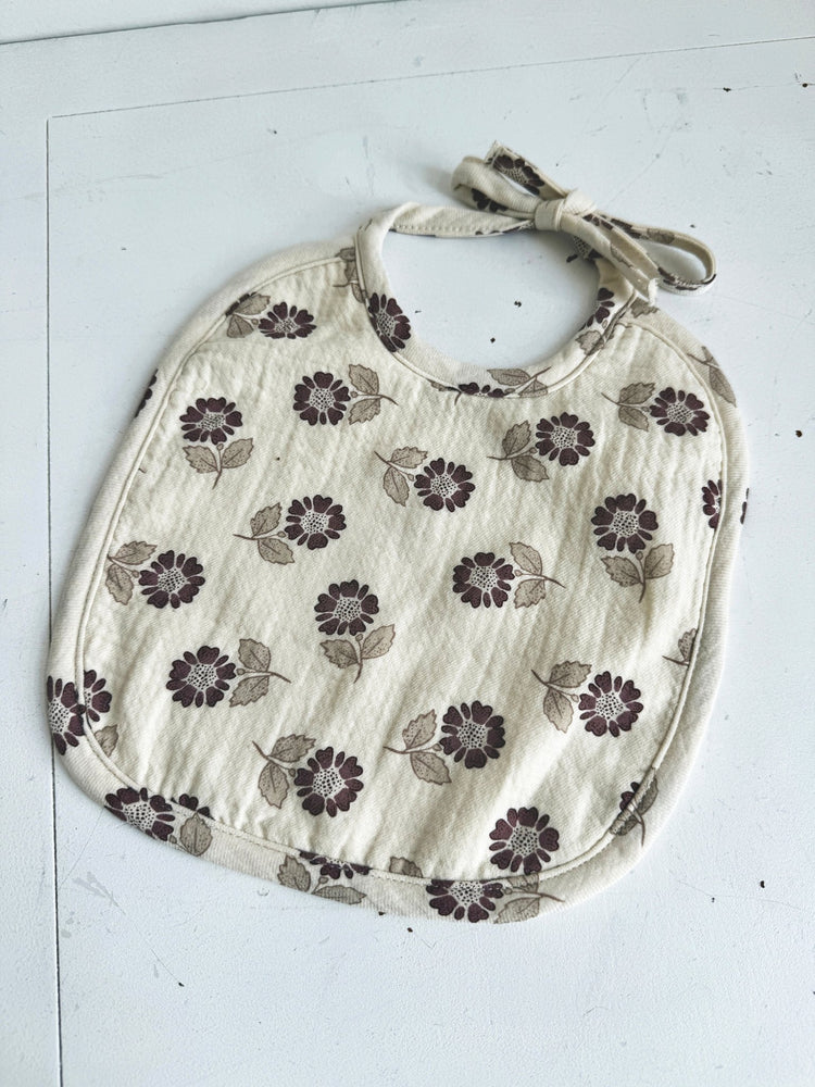 Woven Tie Bib - Spring Sweet