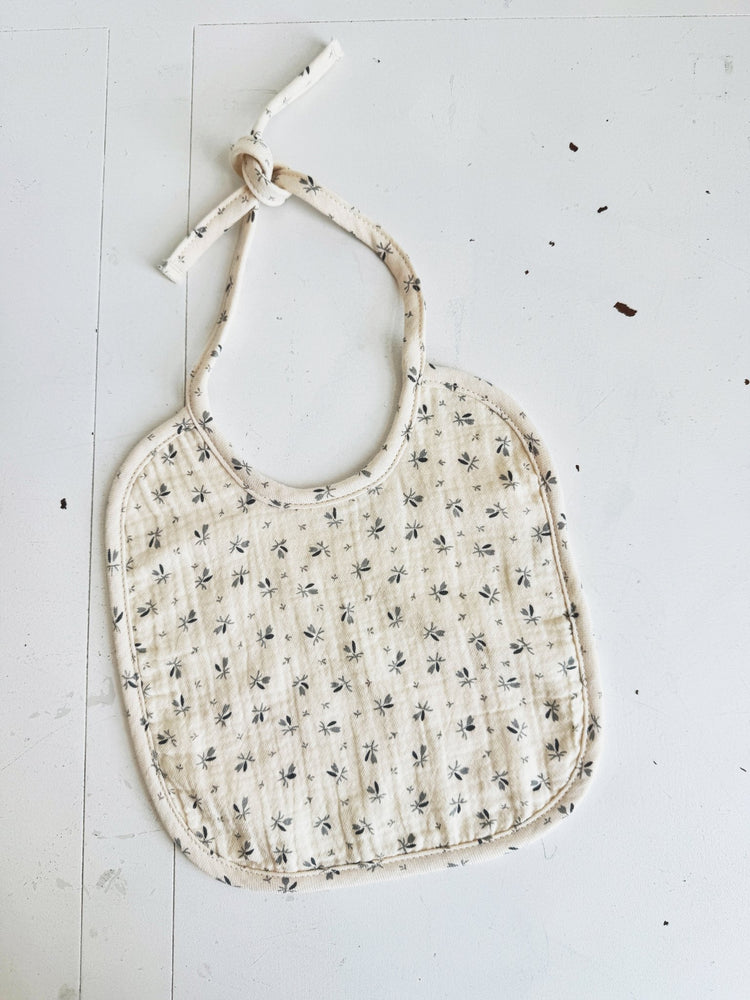 Woven Tie Bib - Spring Sweet