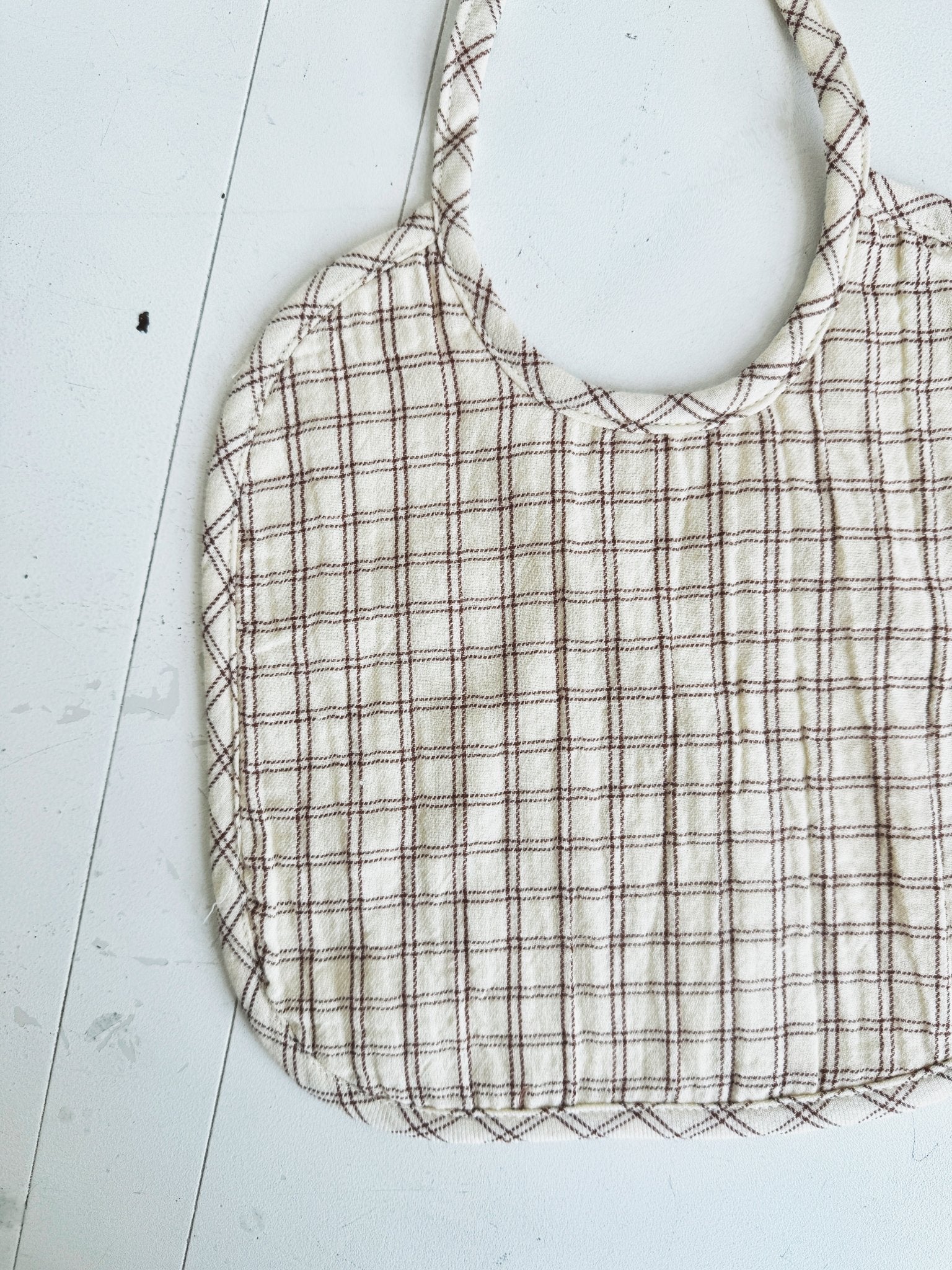 Woven Tie Bib - Spring Sweet