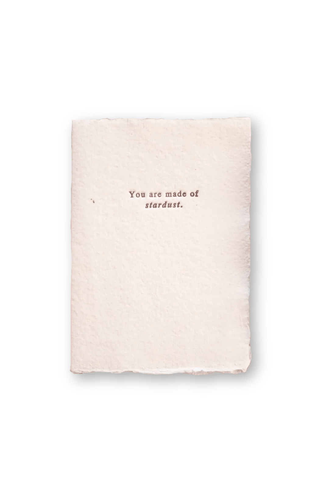 You Are Made Of Stardust - Mini Card - Spring Sweet