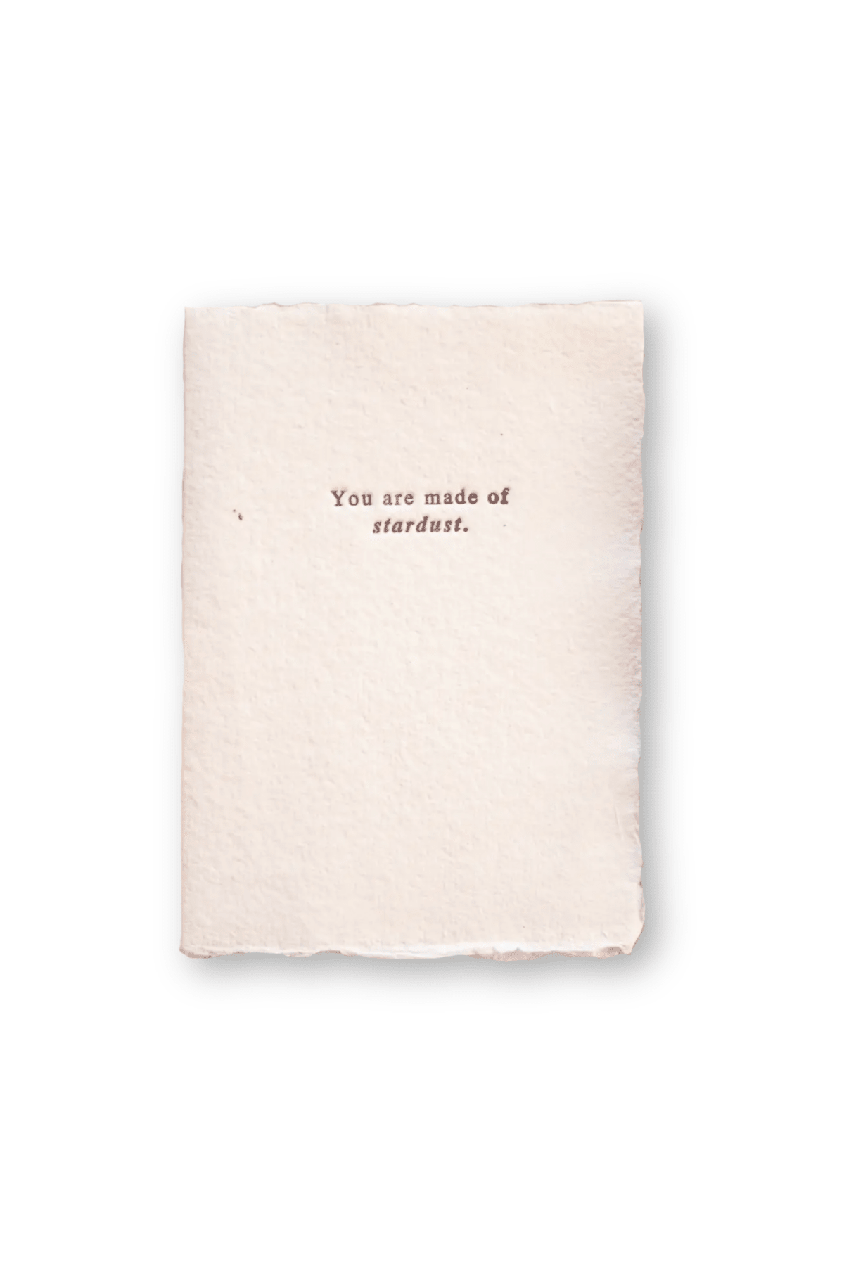 You Are Made Of Stardust - Mini Card - Spring Sweet