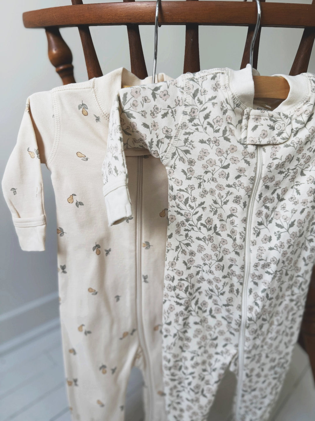 Zip Long Sleeve Sleeper Footie - Spring Sweet