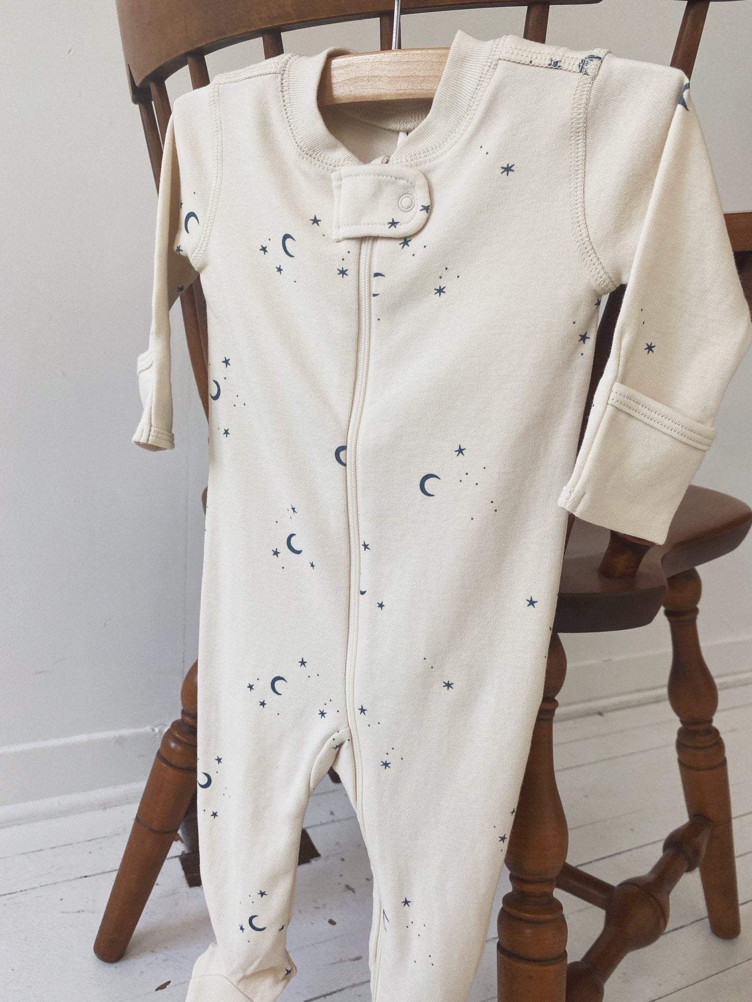 Zip Long Sleeve Sleeper Footie - Spring Sweet