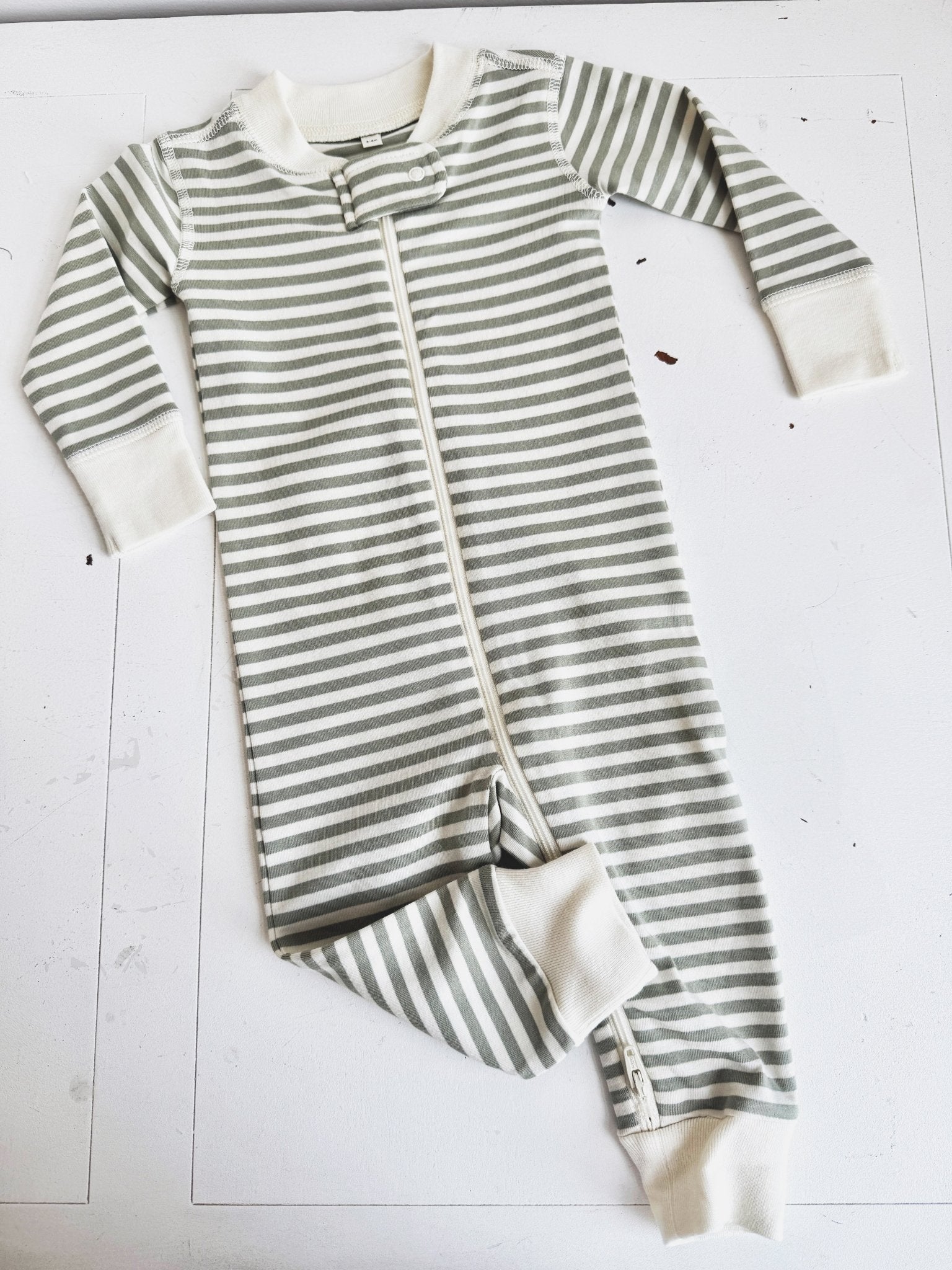 Zip Longsleeve Sleeper - Spring Sweet