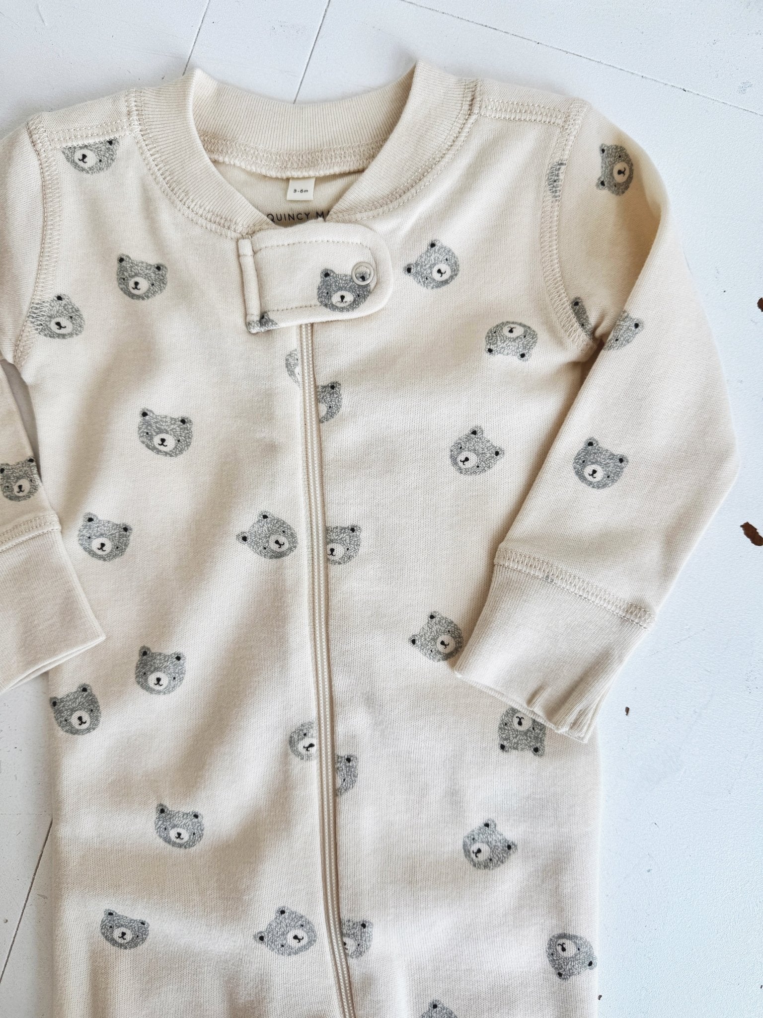 Zip Longsleeve Sleeper - Spring Sweet