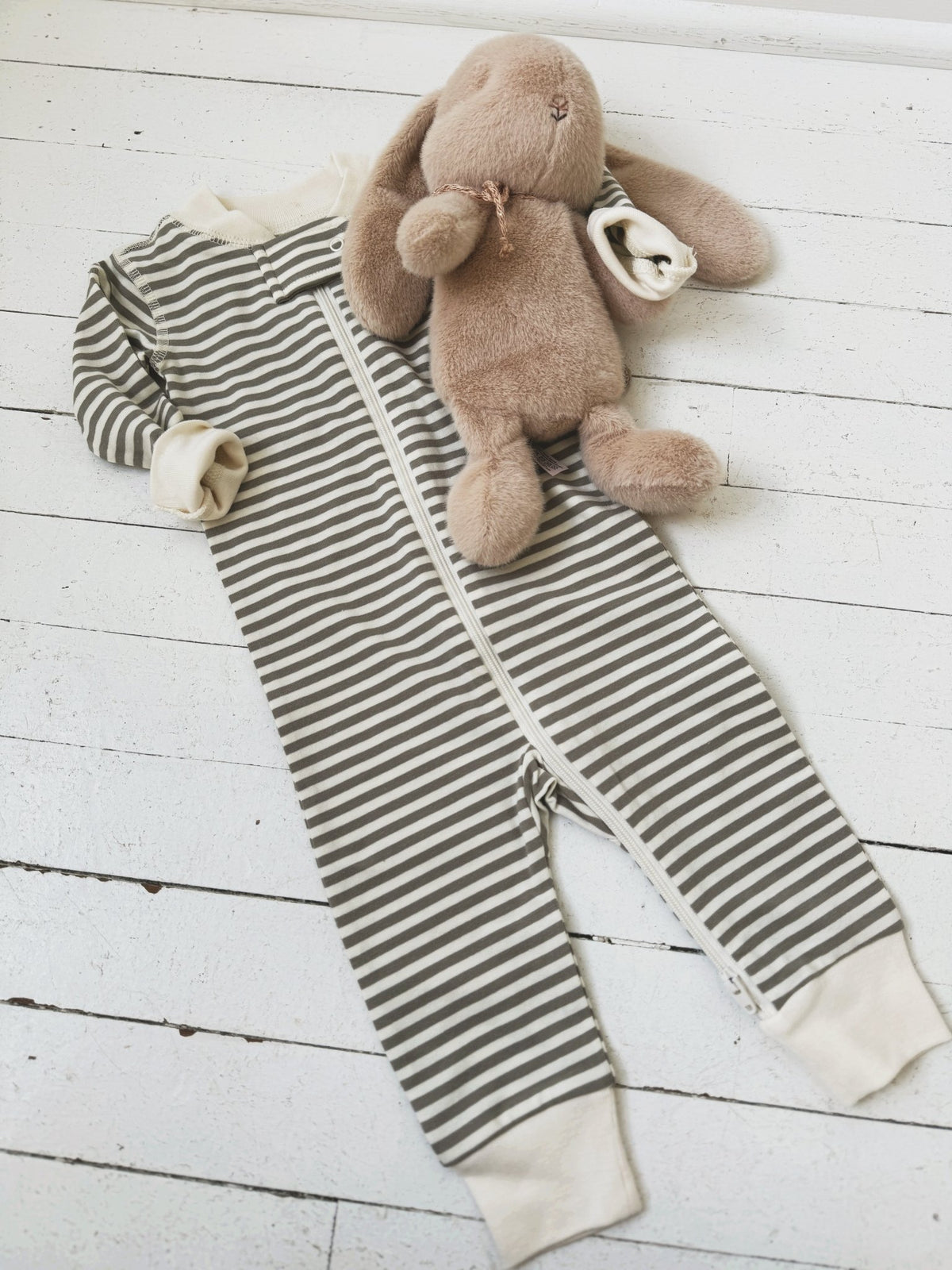 Zip Longsleeve Sleeper - Spring Sweet
