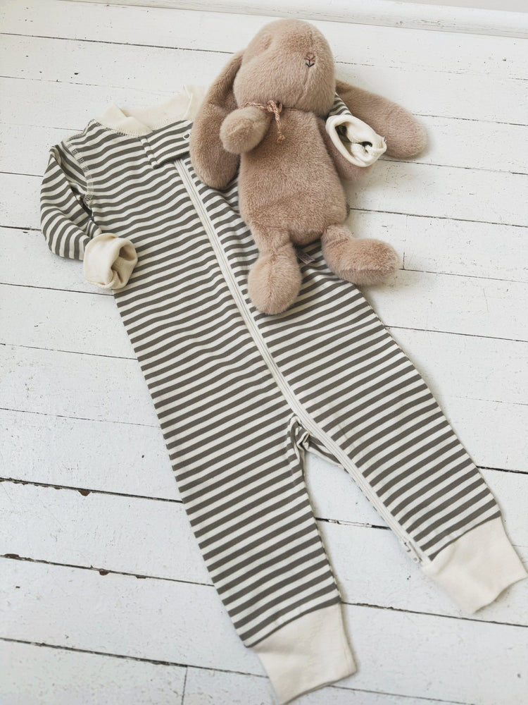 Zip Longsleeve Sleeper - Spring Sweet