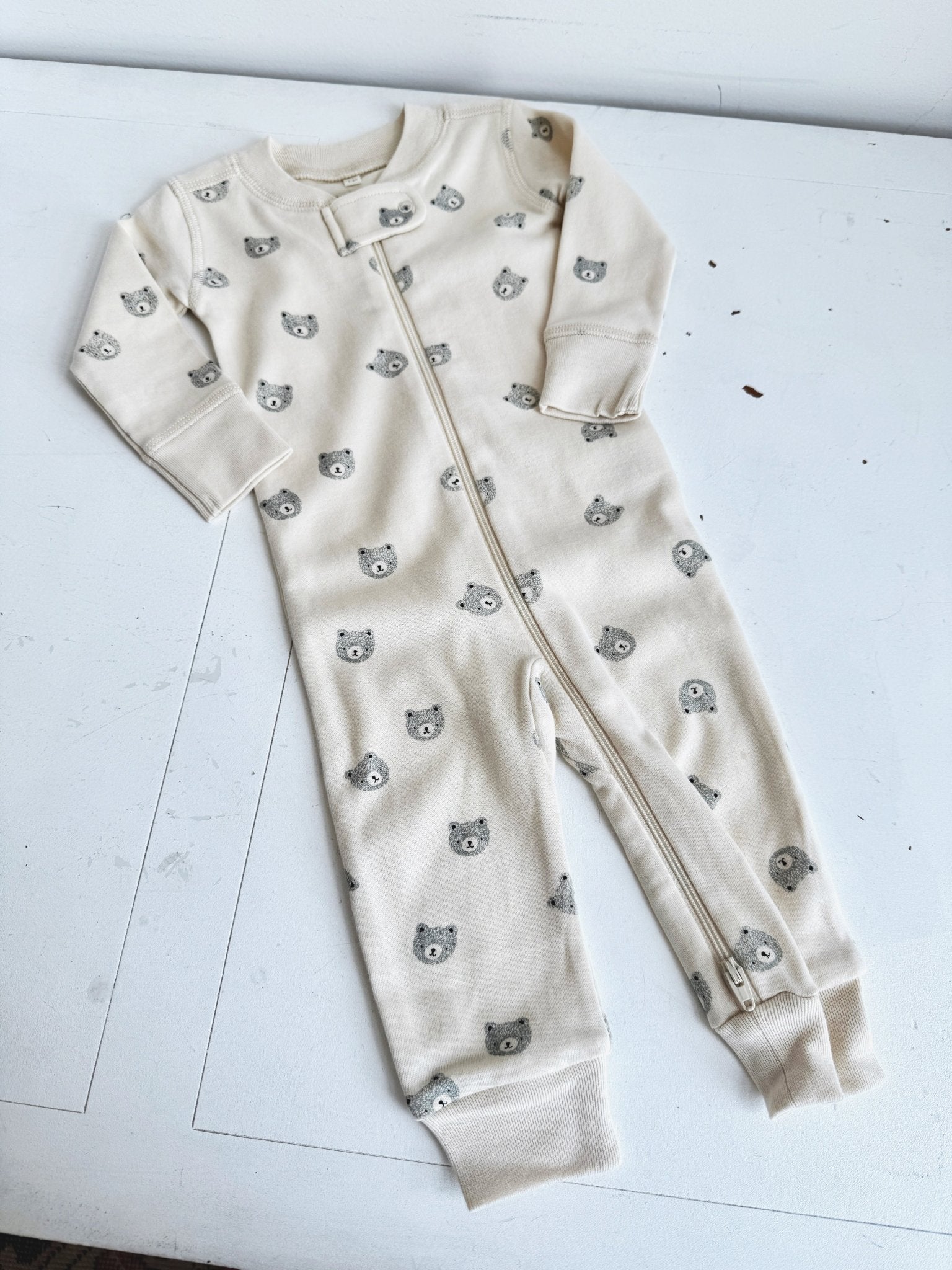 Zip Longsleeve Sleeper - Spring Sweet