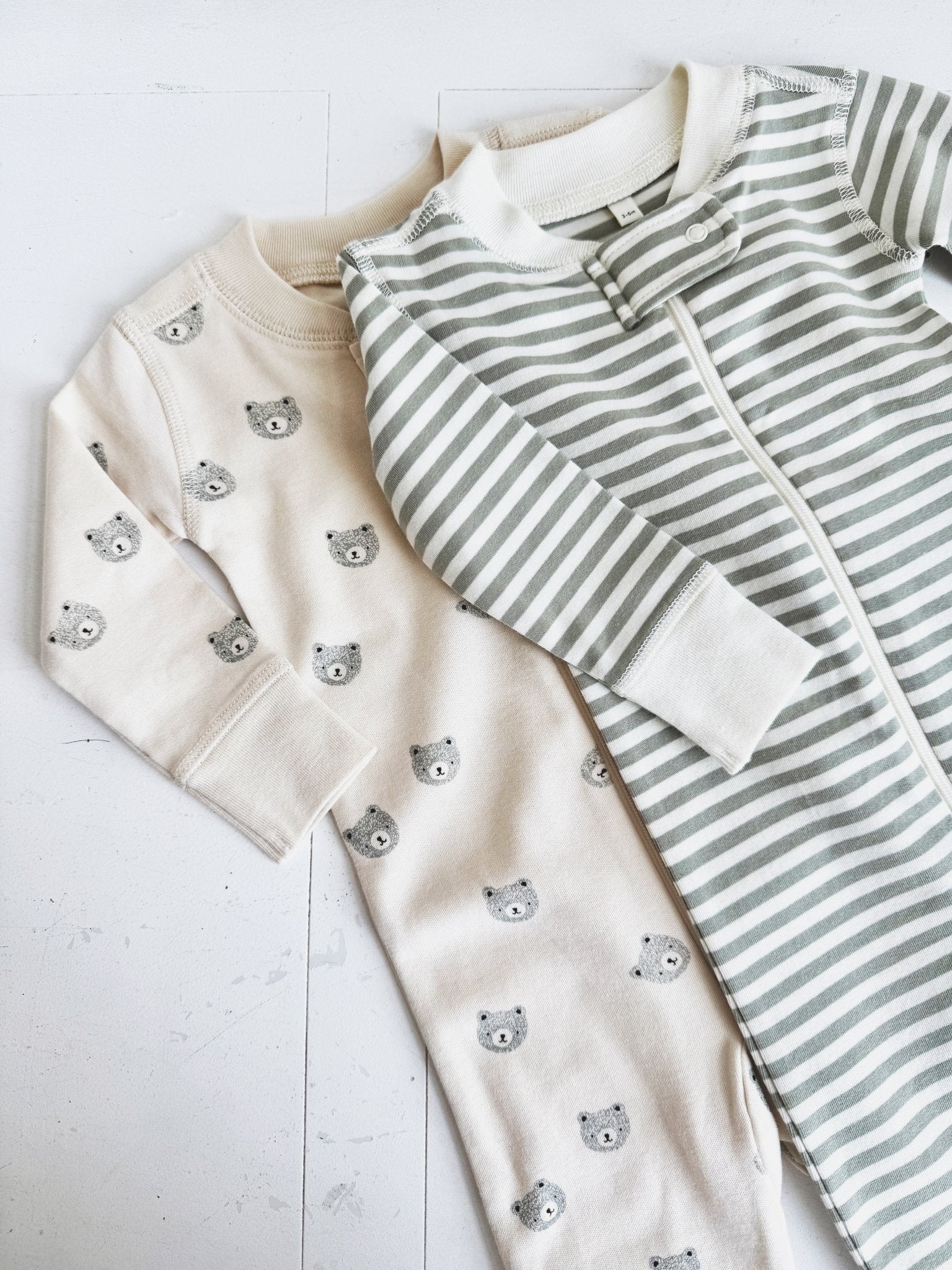 Zip Longsleeve Sleeper - Spring Sweet