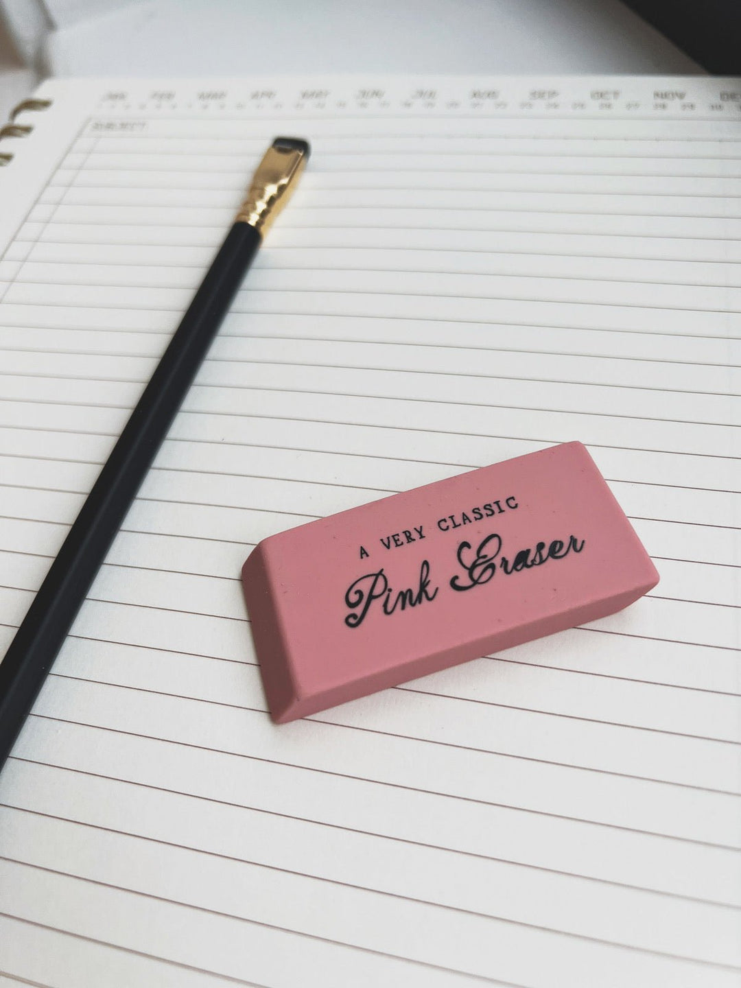A Very Classic Pink Eraser - Spring Sweet