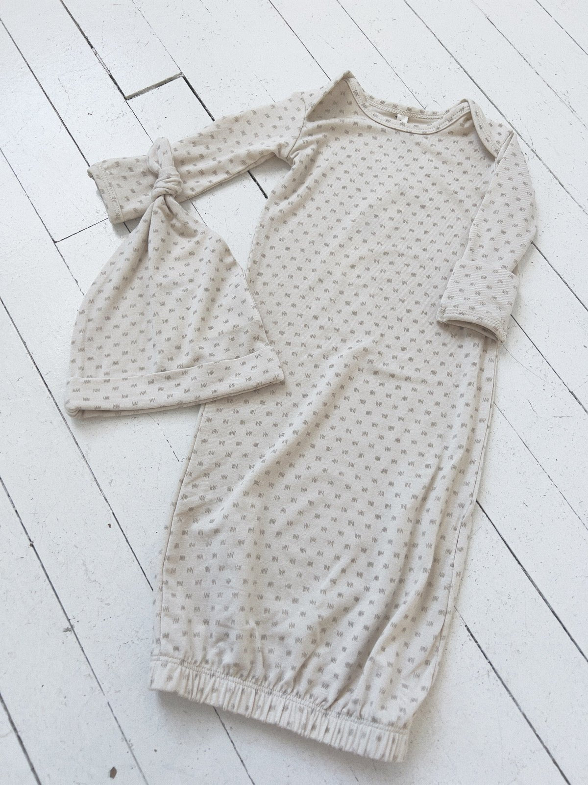Bamboo Baby Gown - Spring Sweet